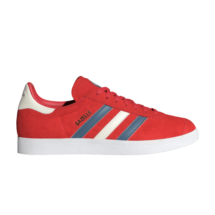 Gazelle 'Glory Red Altered Blue' Sneaker Release and Raffle Info