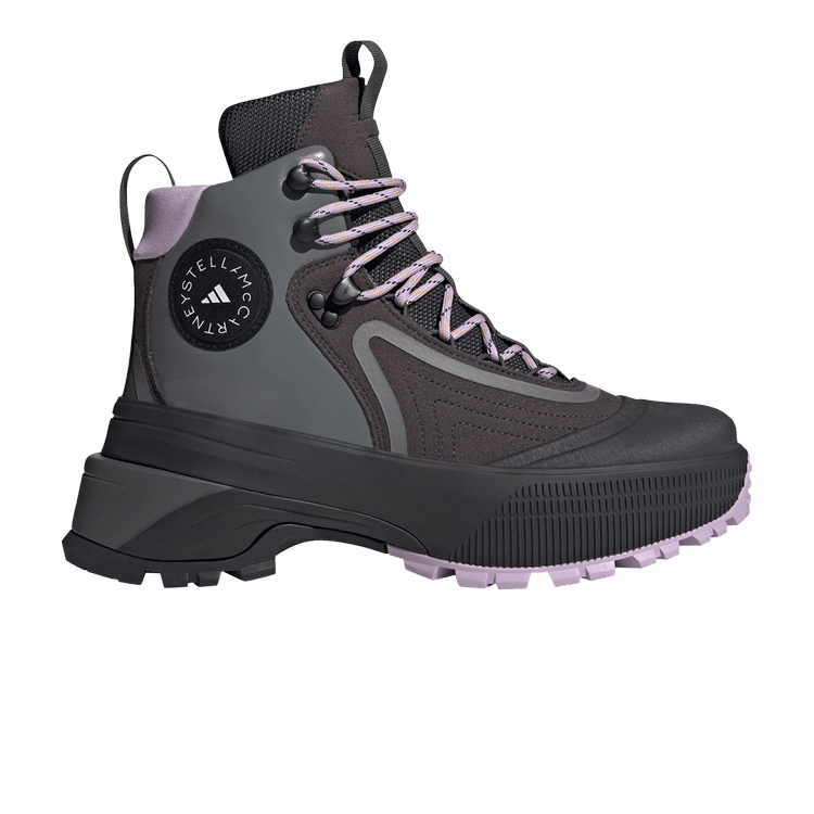 Stella McCartney x Wmns Terrex Hiking Boot 'Black Purple Glow' Sneaker Release and Raffle Info