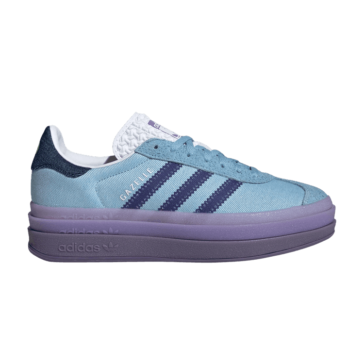 KSENIASCHNAIDER x Wmns Gazelle Bold 'Blue Denim' Sneaker Release and Raffle Info