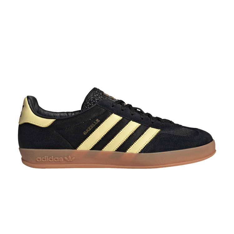 Gazelle Indoor 'Black Almost Yellow Gum' Sneaker Release and Raffle Info