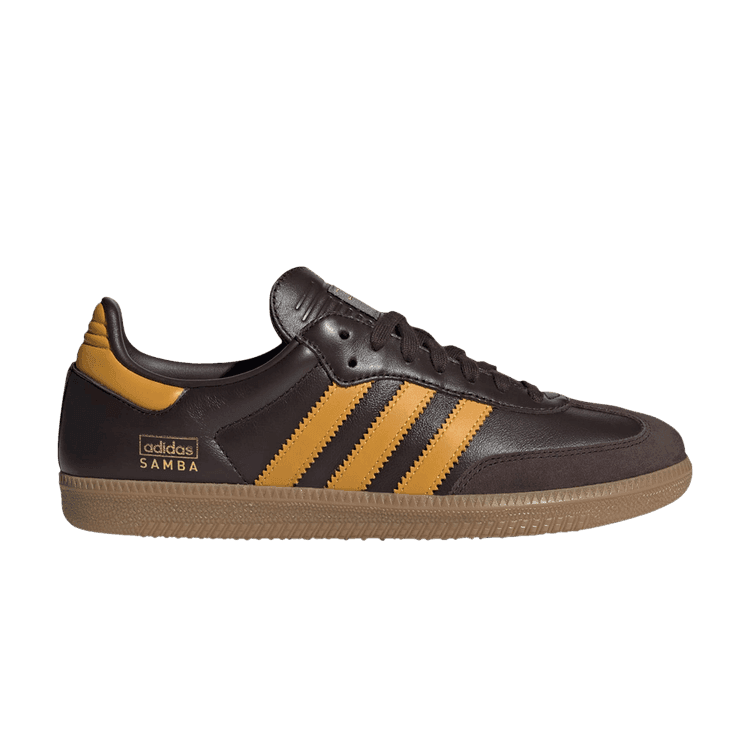 Samba OG 'Dark Brown Yellow' Sneaker Release and Raffle Info