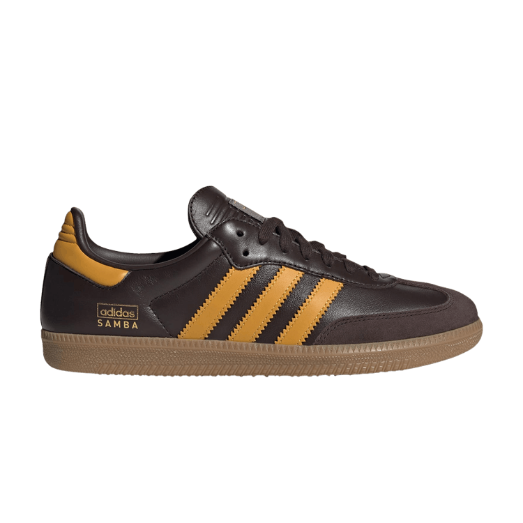 Samba OG 'Dark Brown Yellow' Sneaker Release and Raffle Info