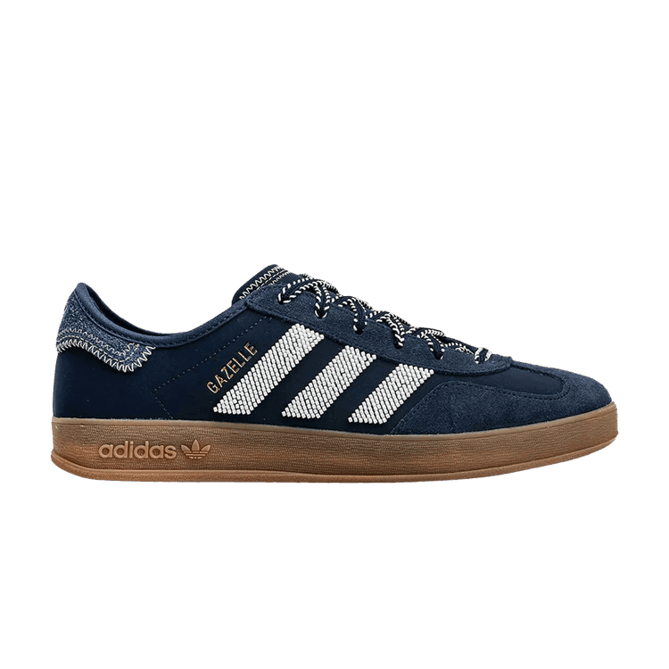 CLOT x Gazelle Indoor 'Collegiate Navy Off White' Sneaker Release and Raffle Info