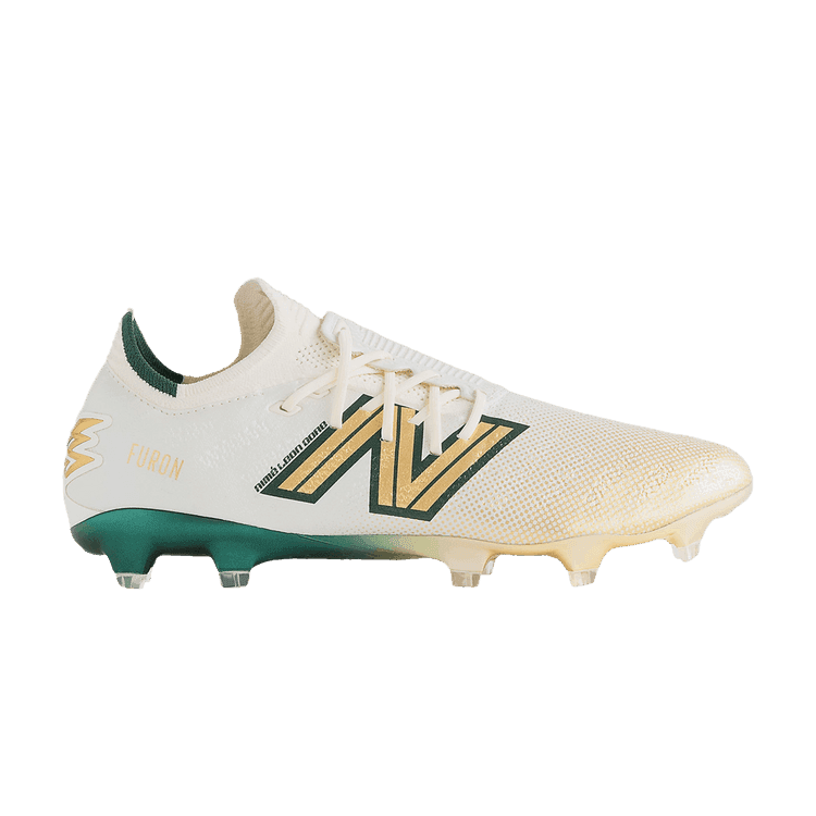 Aimé Leon Dore x Furon V7+ Pro FG 'White Green Metallic Gold' Sneaker Release and Raffle Info