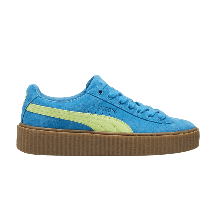 Fenty x Creeper Phatty 'Speed Blue Lime' Sneaker Release and Raffle Info