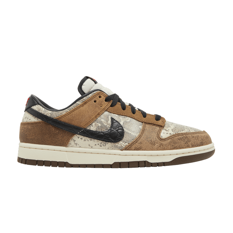 Dunk Low Premium 'Brown Snakeskin' Sneaker Release and Raffle Info